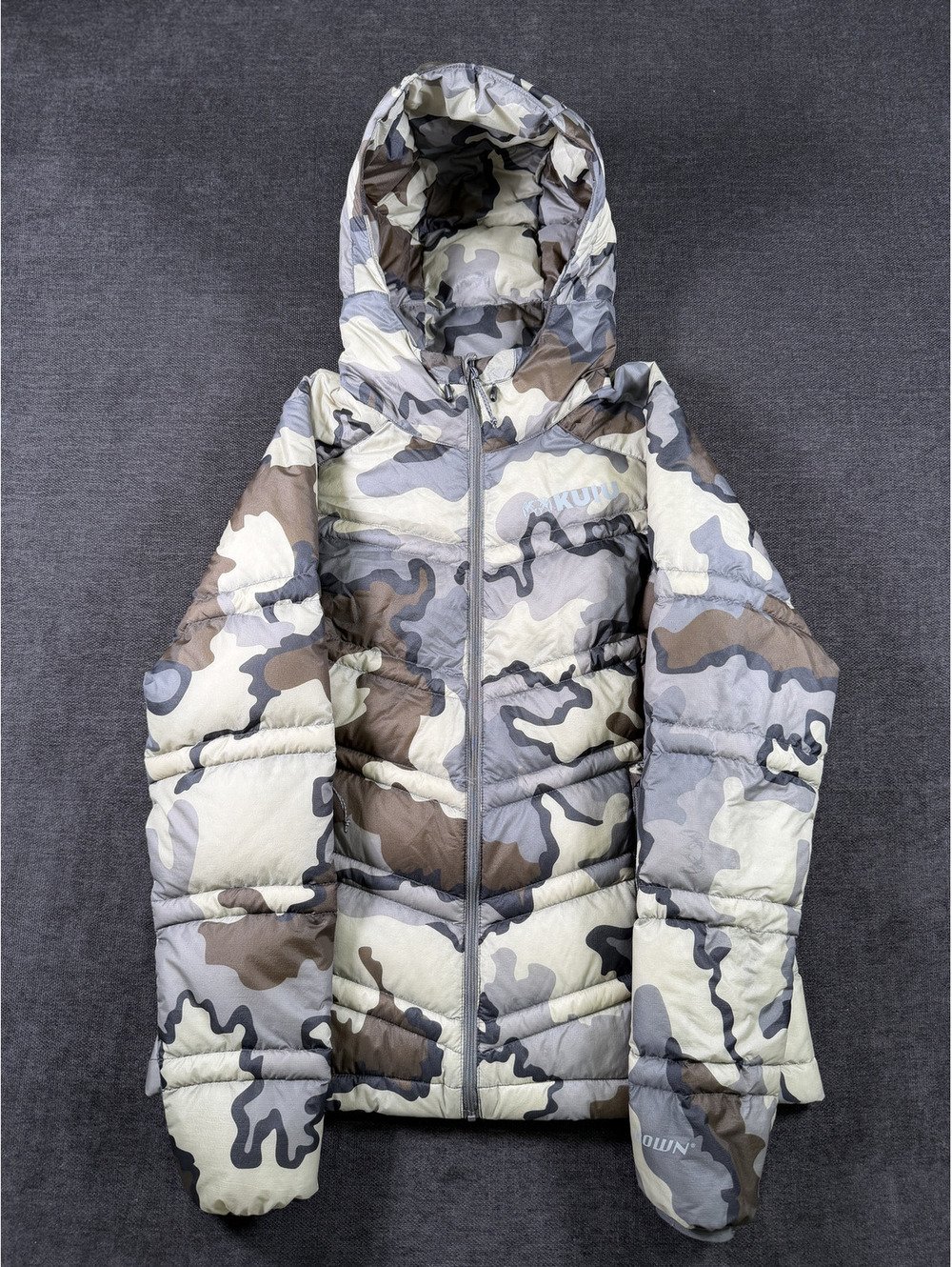 Kuiu Super Down Ultra Camouflage Puffer Jacket Women's Size S